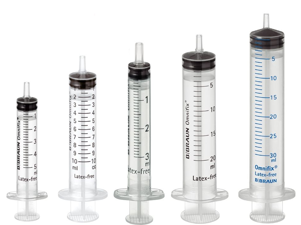 B. Braun Einmal-Spritzen OMNIFIX® 3 ml Luer - 100 Stück