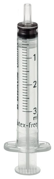 B. Braun Einmal-Spritzen OMNIFIX® 3 ml Luer - 100 Stück