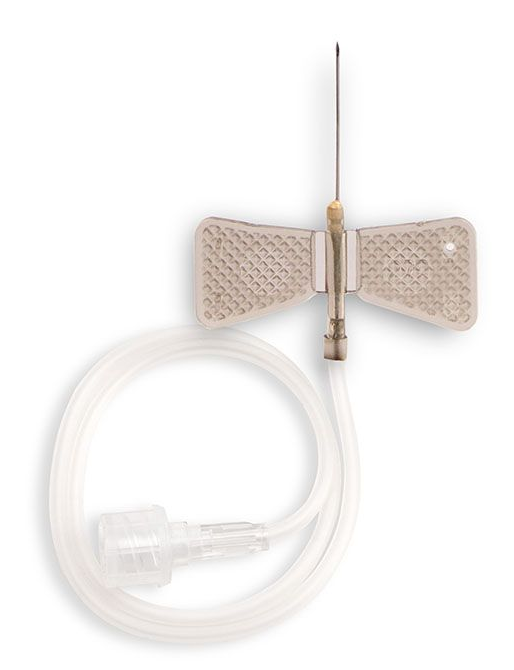 Dispomed Ecoflo Perfusionsbesteck - 27G, grau - 0,40 x 19 mm - 100 Stück