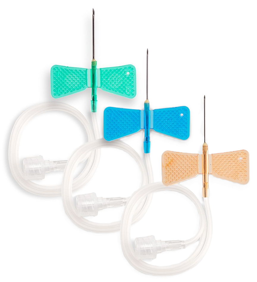 Dispomed Ecoflo Perfusionsbesteck - 19G, elfenbein - 1,10 x 19 mm - 100 Stück