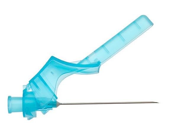 Terumo Agani™ Sicherheits-Injektionskanüle G23 x 1 1/2", blau - 0.65 x 38 mm