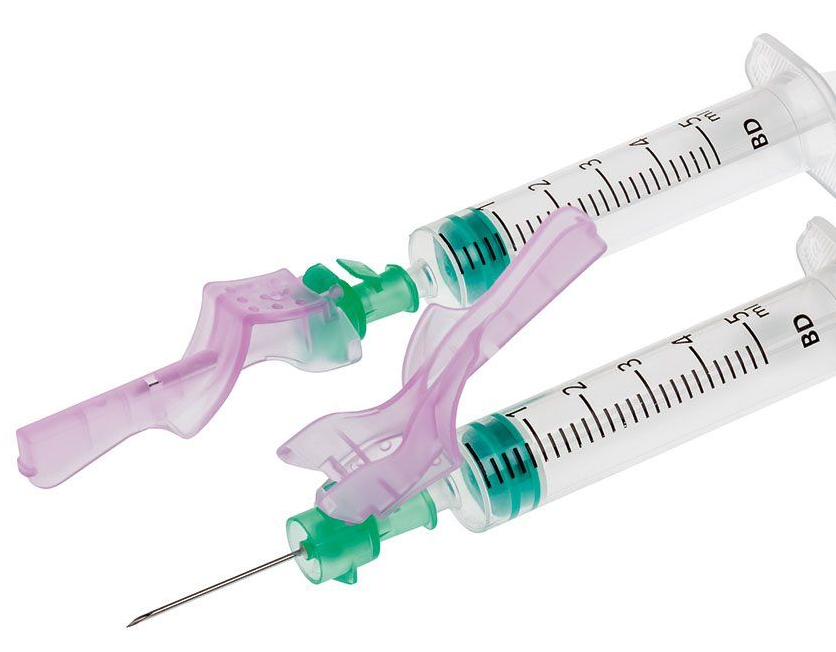 BD Eclipse™ Sicherheitsinjektionskanülen G 21 x 1", grün - 100 Stück