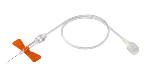 B. Braun Venofix Safety orange, G25, 0.5 x 19 mm, Schlauch 30 cm - 50 Stück