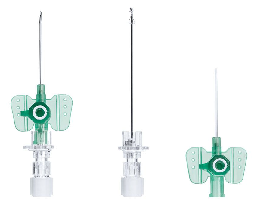 B. Braun Vasofix® Safety grünweiß - Venenverweilkanüle G 18 - 1,3 x 33 mm - mit FEP-Katheter