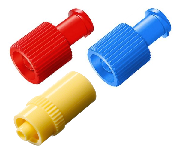 B. Braun Combi Verschlussstopfen - rot -100 Stück