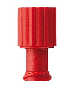 Fresenius Kombi-Stopfen rot - 100 Stück