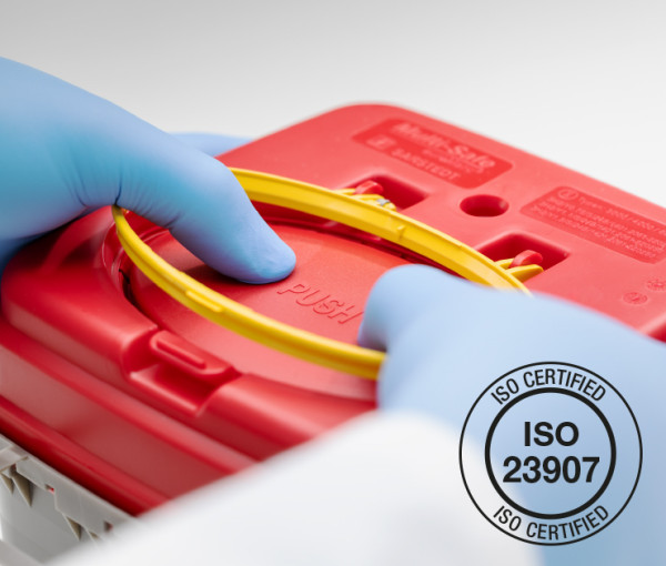 Sarstedt Multi-Safe twin plus Entsorgungsbox 3.0 L | recyceltes Polypropylen