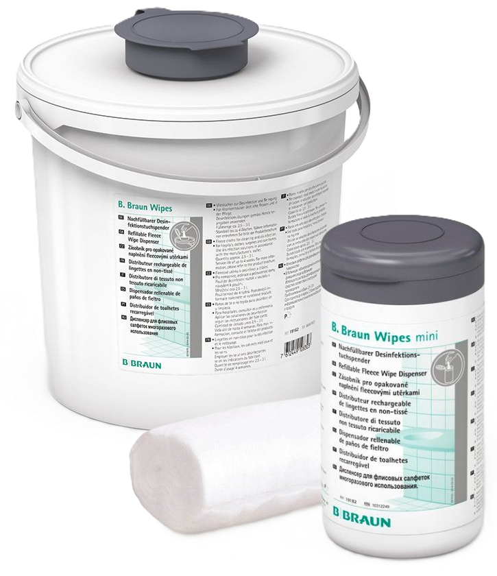 B.Braun Wipes mini ECO, Vliesrolle mit 60 Tüchern