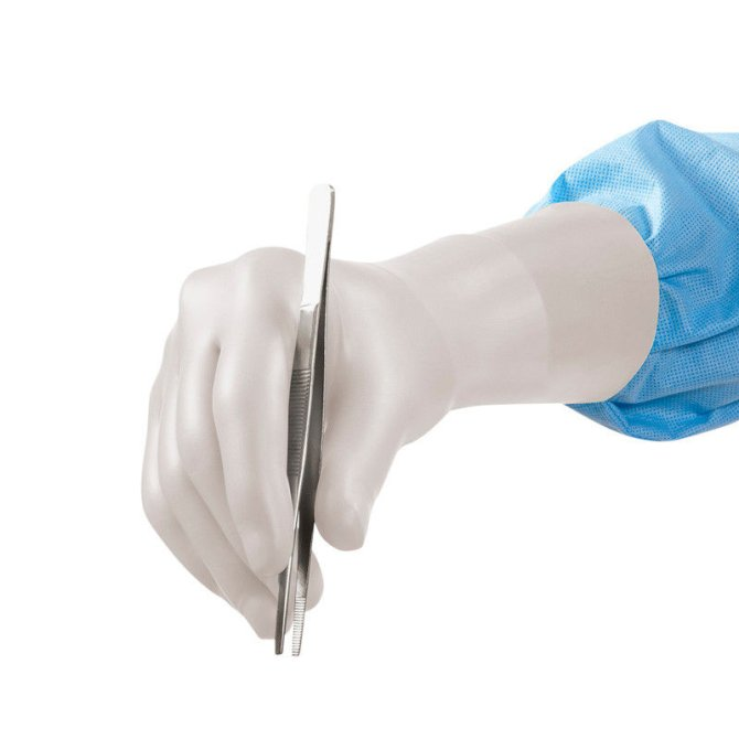 Ansell GAMMEX® Latex OP-Handschuhe - Gr. 7 - 50 Paar