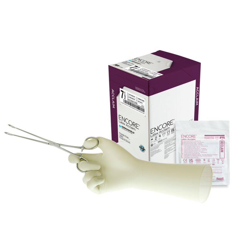 Ansell ENCORE® Latex Acclaim OP-Handschuhe - Gr. 9 - 50 Paar