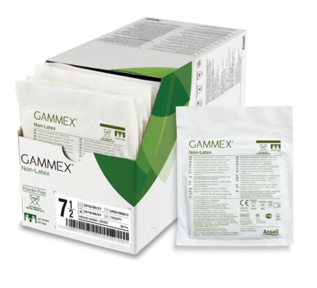 Ansell GAMMEX® Non-Latex OP-Handschuhe Gr. 7.5 - 50 Paar