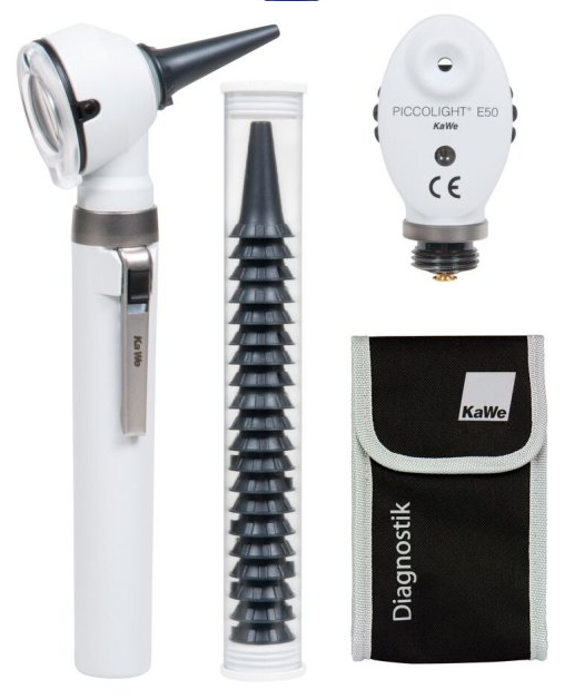 KaWe Otoskop-/Ophtalmoskop-Set PICCOLIGHT Farbe Stone - 1 Set