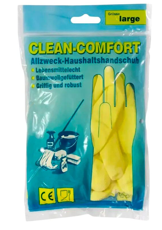 AMPri Clean Comfort Latex-Allzweck-Handschuhe Gr. XL - 1 Paar
