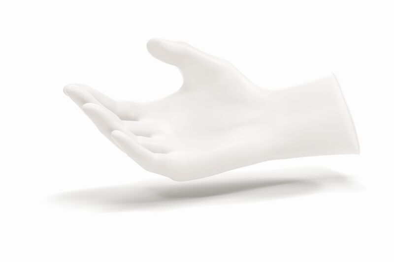 Ansell MICRO-TOUCH® White Nitrile Untersuchungshandschuhe Gr. XL - 120 Stück