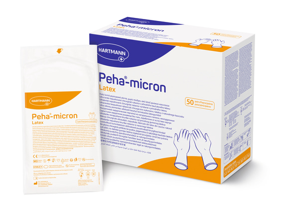Hartmann puderfreie OP-Handschuhe Peha® micron Latex - Gr 7.5 - 50 Paar