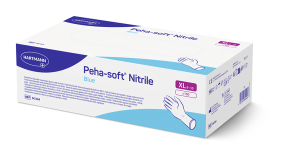 Peha-soft nitrile blue Untersuchungshandschuhe - Größe XL - 150 Stück