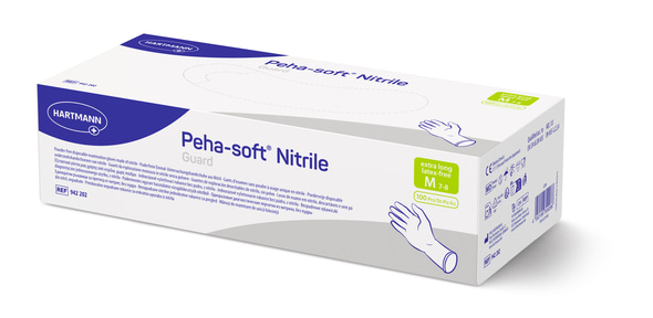 Peha-soft nitrile guard Schutzhandschuhe - Größe M - 100 Stück