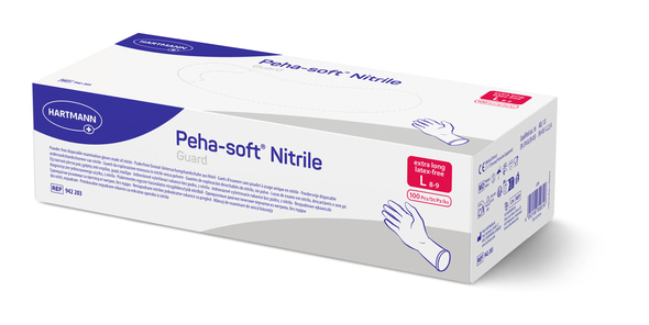 Peha-soft nitrile guard Schutzhandschuhe - Größe L - 100 Stück