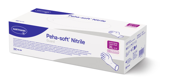 Peha-soft nitrile guard Schutzhandschuhe - Größe XL - 100 Stück