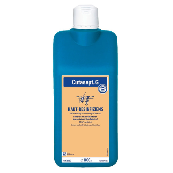 Hartmann Hautdesinfektion Cutasept® G - gefärbt - 1 Liter Flasche
