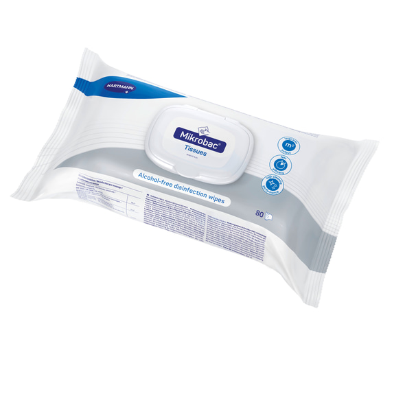 Hartmann Desinfektionstücher Mikrobac® Tissues - 18 x 20cm  80 Stück