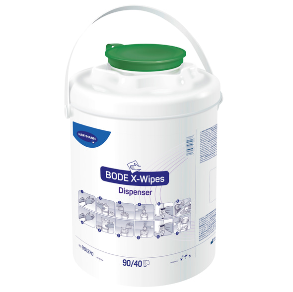 Bode X-Wipes - Spender grün leer - 1 Stück