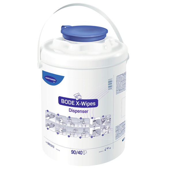 Bode X-Wipes - Spender blau leer - 1 Stück