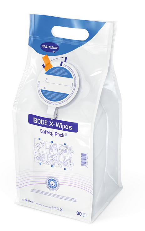 HARTMANN BODE X-Wipes Safety Pack - 90 Wipes
