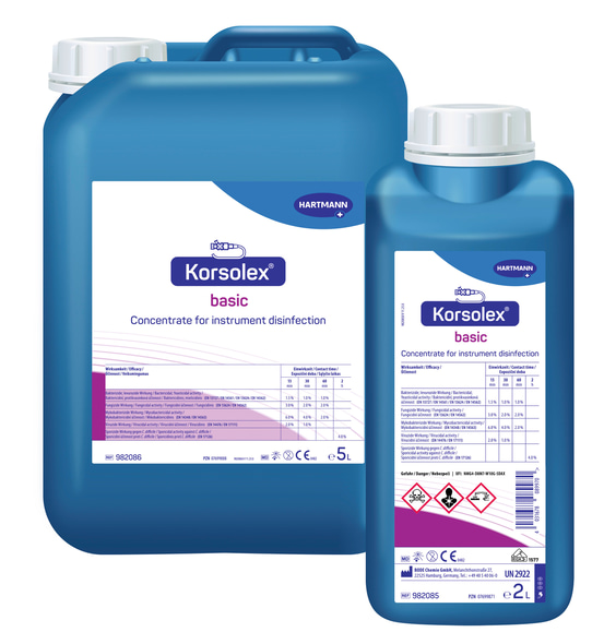 Hartmann Korsolex Basic - 2 Liter Flasche