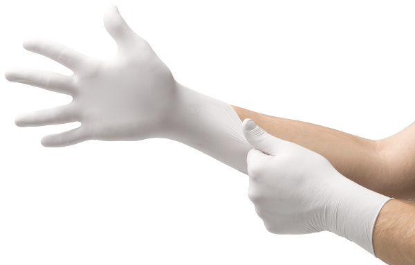 Ansell MICRO-TOUCH® White Nitrile Untersuchungshandschuhe Gr. S - 150 Stück