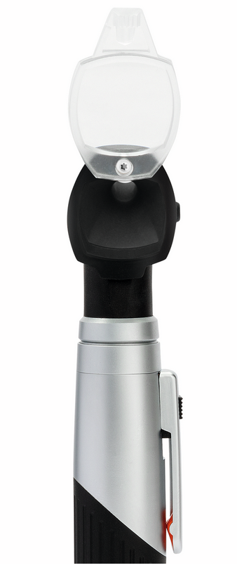 HEINE mini 3000 Otoskop mit Fiber Optik (F.O.) Beleuchtung und Batteriegriff - 1 Stück