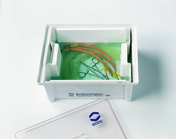 Bode - Instrumentenwannen - 390 x 290 x 170 mm, 10 Liter