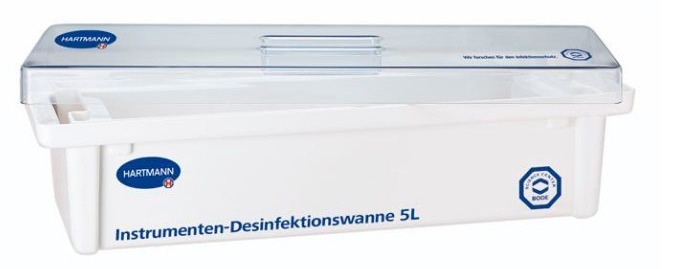 Instrumentenwanne 550 x 200 x 120 mm, 5 Liter, lange, schmale Instrumente - 1 Stück