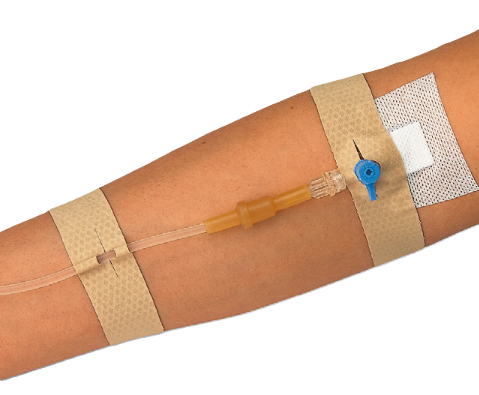 Curafix i.V. classic - Kanülenfixierpflaster 2,5 x 12,5 cm - 20 Stück