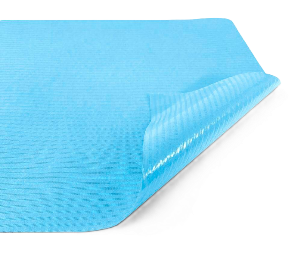 Weber & Weber MedixPro Ärzterollen beschichtet - 50 cm x 40 m - 3-lagig, blau - 6 Rollen