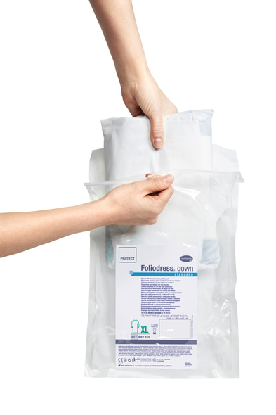 Hartmann OP-Mäntel Foliodress® gown Protect Standard XL, 140 cm - 32 Stück