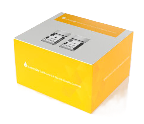 Roche LumiraDx SARS-CoV-2 & Flu A/B Quality Controls Kontrolllösung - 1 Pack  á  2 Stück 