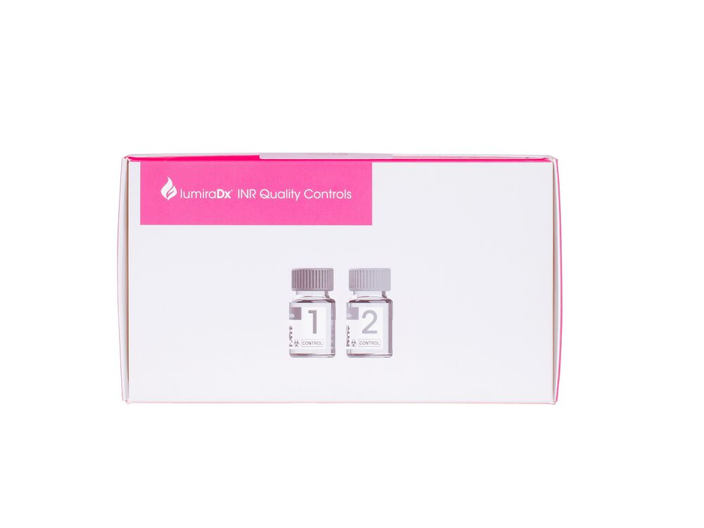 Roche LumiraDx Quality Controls Kontrolllösungen INR - 1 Pack  á  3 Stück 