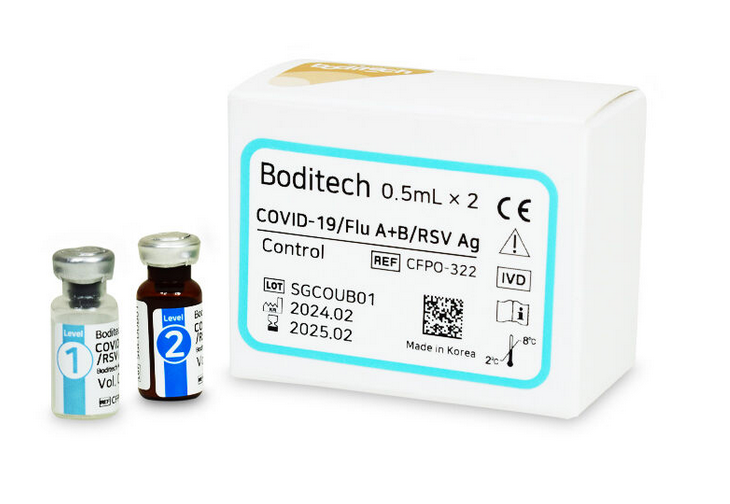 Hitado Afias Covid-19/Flu A+B/RSV Ag Combo Kontrollkit - 1 Packung