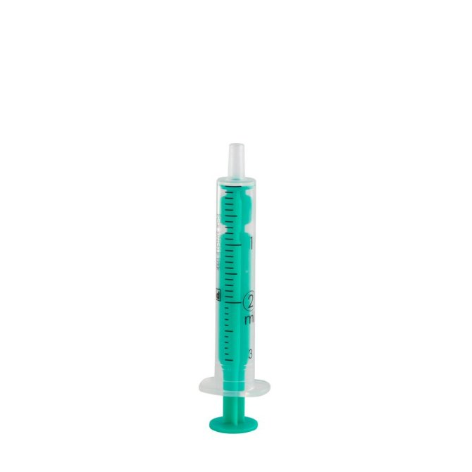 Dispomed Ecoject Einmalspritzen, 2 ml, 100 Stück