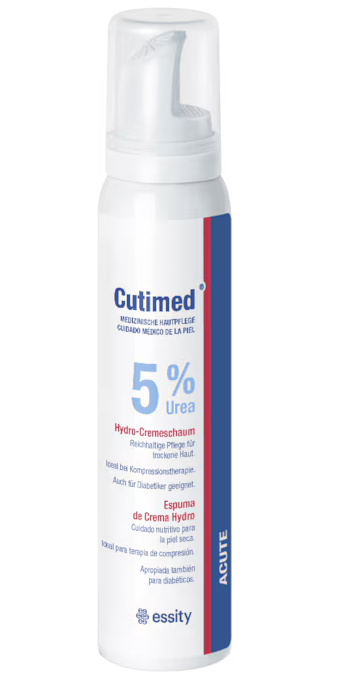 essity Cutimed ACUTE Cremeschaum Cremeschaum mit 5 % Urea -  125 ml - 1 Dose