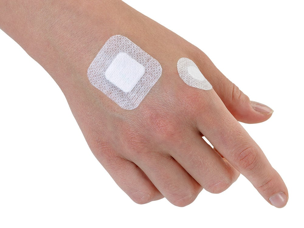 Trusetal QUADRA® med - Vliespflaster 38 x 38 mm - 100 Stück