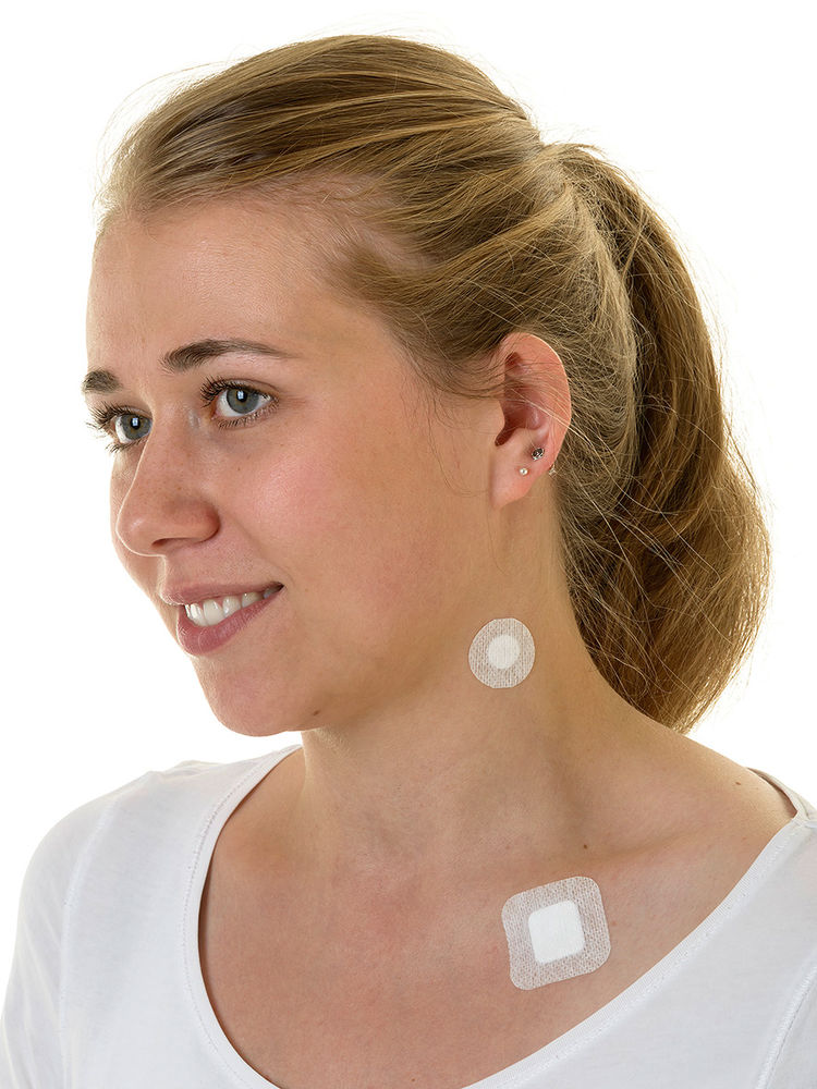 Trusetal QUADRA® med - Vliespflaster 38 x 38 mm - 100 Stück