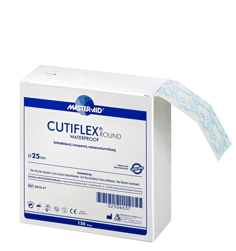 Trusetal CUTIFLEX® - Folienpflaster Ø 25 mm - 150 Stück