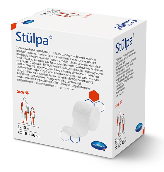 Stülpa Rollen Hartmann - 1,5 cm x 15 m - Gr. 0 R für Kinderfinger- & Zehenverbände