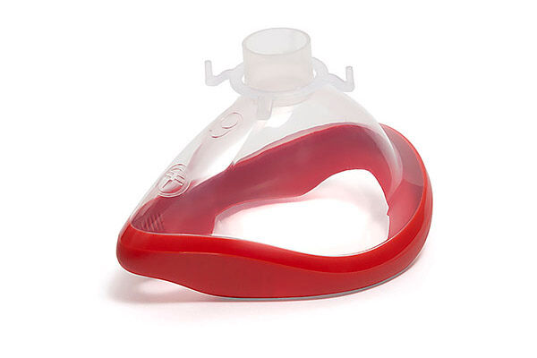 Intersurgical ClearLite™ Anästhesiemaske mit Hakenring | 6, Erwachsene groß