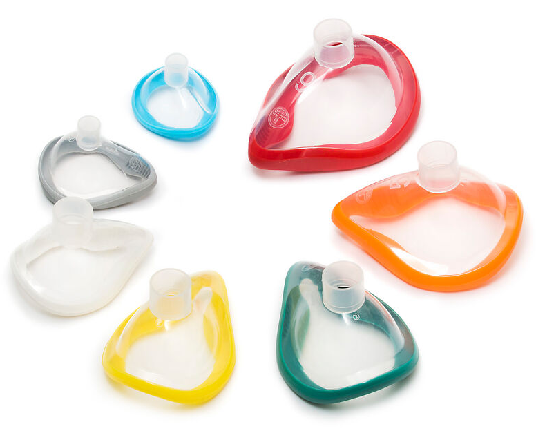 Intersurgical ClearLite™ Anästhesiemaske ohne Hakenring | 4, Erwachsene