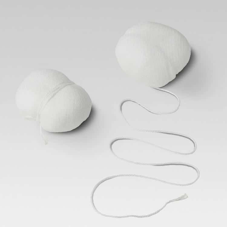 Fuhrmann Watteball mit Rückholband - steril 6 g - 10 Stück