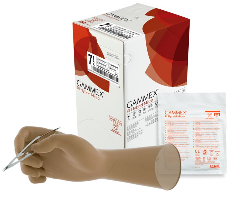 Ansell GAMMEX® PI Hybrid Micro OP-Handschuhe Gr. 6 - 50 Paar