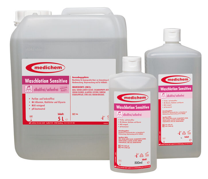 medichem Waschlotion sensitive - 500 ml - 1 Flasche